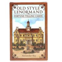 Senojo stiliaus Lenormand būrimo kortos stalo žaidimas būrimas pranašystė žaidimas