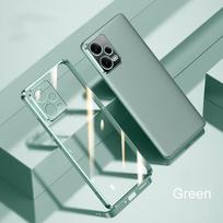 Luxury Plating Bumper Clear Case For Xiaomi Redmi Note 12 Pro Plus 4g 5g Poco X5 X5pro Silicone Transparent Cover Note12 S 12pro Poco X5 žalia