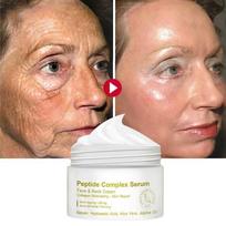 Kremas nuo raukšlių Hialurono rūgštis Drėkinamasis odos priežiūra Peptidų kompleksas Essence Firming Whitening Beauty Cosmetics 5G