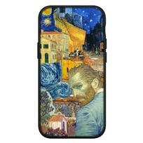 Dangtelis skirtas iPhone 16 15 14 Xiaomi Redmi Note 13 12 11 Pro Max X 10 8 9 XR Samsung Galaxy S24 S23 A05 OPPO Huawei Starry Night Van Gogh Art telefono dėklas for iPhone 15 Pro rausvai ruda