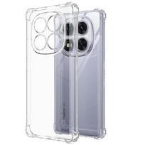 Skaidrus dėklas, skirtas RedMi Note 14 Pro Plus 14C 13 4G 5G Pro Plus + 13C 13 Minkštas TPU buferis, tinka visiškai apsauginiam smūgiui atsparus permatomas dangtelis RedMi 14C gryna