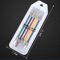 CPU ašmenėlė 5 viename IC lustas NAND peilis Motininės plokštės taisymo įrankis UV klijų valiklis Nuėmiklis Itin ploni procesoriaus išmontavimo įrankiai balta