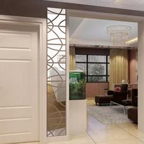 14 vnt. 3D veidrodinis stačiakampis vinilinis nuimamas sienų lipdukas namų dekoras menas pasidaryk pats sidabras