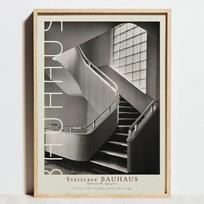 Geometric Bauhaus Exhibition Posters Bauhaus Movement Print Minimalist Abstract Wall Art Canvas Painting For Modern Home Decor 21cm×30cm NoFrame