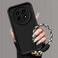 For Realme 12 5G Case Realme 13 C65 5GNarzo N65 70X 5G Phone Case Weaving lanyard Cover Skin Feel Protection Shockproof case Realme Narzo 70x