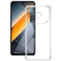 For Tecno Pova 6 Neo Case Clear Shockproof Airbag Silicone Soft Phone Case For Tecno Pova 6 Neo Clear Back Cover Protect Funda For Tecno Pova 6 Neo