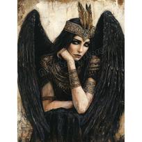 Tamsioji Deivė Gaja/Hekatė Graikų Mitologija Norvegų Raganos Magija Gotikinė Fantazija Plakatas Drobės Tapyba Sienų Menas Paveikslai Namų Dekoravimas 21cm×30cm NoFrame
