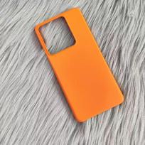 Dėklas Realme GT 7 Ultra Slim Matinis Kietas PC Smūgiams Atsparus Dėklas Realme GT7 GT 7T Neo 7 Vientisos Spalvos Telefono Dangtelis Buferio Korpusas for Realme GT 7T oranžinė