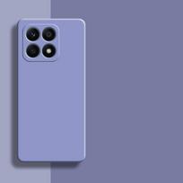Skirta Xiaomi Redmi Note 13 4G dėklas Xiaomi Redmi Note 13 Pro Plus 5G dangtelis TPU dėklai Atsparus smūgiams skysto silikono telefono dangtelis Redmi Note 13 4G violetinė