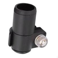 Žygio lazdos priedas, greito atsegimo spaustukas kuprinėms 16mm gray