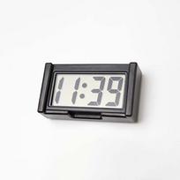 Mini Car Dashboard Digital Clock Vehicle Self-Adhesive With Lcd Time Day Display