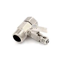Tiekiamo vandens filtro valytuvo adapteris 1/2 –1/4  rutulinio vožtuvo maišytuvas, saugus čiaups
