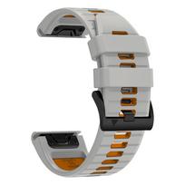 22 mm 26 mm pločio minkštas silikoninis laikrodžio dirželis Garmin Fenix 7 7X Pro 6 6X 5 5X Plus QuickFit apyrankė Epix Pro Gen 2 47 mm 51 mm QuickFit 26mm