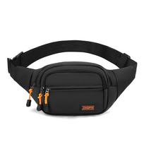 Nylon Men Chest Bag Large Capacity Adjustable Strap Outdoor Waist Bag Japanese Style Multi Functional Sports Walking Bag Riding juoda