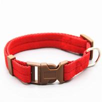 Anti-Choke Dog Collar for Large and Medium Dogs - Pet Supplies S (6-13 lbs) raudona