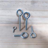 Cinkuotas kėlimo akies varžtas su kabliu, uždaras apvalus žiedas, M3-M8 M3 x 16 mm