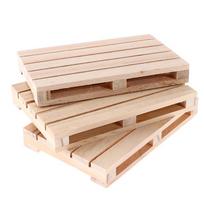 Mini mediniai padėkliukai gėrimams (karštiems ir šaltiems) Mediniai padėkliukai Onesize beige
