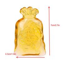 Money Bag Jewelry Feng Shui  Crafts Lucky Jewelry Office Living Room Desktop Decoration yellow