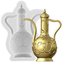 Arbatinės silikoninė forma arbatinukas arbatos puodelis fondanto formelės torto dekoravimo įrankiai keksiukų viršus saldainių dervos molio šokolado gumpaste forma pilka spalva