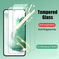 Samsung Galaxy A04 A04S A04E A01 A02A02 A03A03SA10A11A12A13A14A20A20SA21SA22A23A30A31A50A51A52A52S A30SA50SA70SH Skaidrus grūdintas stiklas ekrano apsauga A01 balta