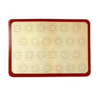 Silikoninis kepimo kilimėlis 0,7 mm nelipnus orkaitės įdėklas daugkartinio naudojimo galima plauti indaplovėje karščiui atspari kepimo skarda sausainių, pyragaičių gamybai