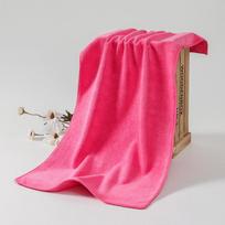 Thickened Lint-Free Microfiber Car Drying & Cleaning Towel 25x25cm 300g/㎡ tamsiai rausva spalva