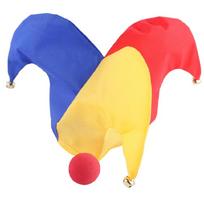 Helovino Džokerio Kostiumai Klouno Rūmų Džokerio Skrybėlė Klouno Nosies Mardi Gras Džokerio Skrybėlė Maskaradams Karnavalams Cosplay 1