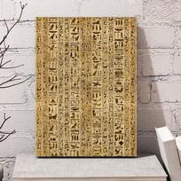 Senovės Egipto hieroglifai Rašymas Egipto kultūra Siena Menas Paveikslėliai Plakatai Drobės paveikslai gyvenamojo kambario namų dekoravimui 21*30cm No Frame