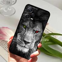 Dėl Redmi Note 12 Pro 5G dėklo Note12 dangteliai TPU juodo silikono gyvūnų dangtelis Xiaomi Redmi Note 12 Pro+ 5G Plus Fundas minkštas Note 12 5G (Global)