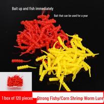 Soft Imitation Maggot Lure: Needle Tail Micro Bait for Fishing Fishy Scent