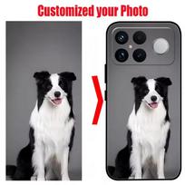 Custom Case For Xiaomi Redmi K90 Promax K80 K70 K70E Poco F8 F7 M7 X7 X6 M6 Pro Ultra C85 C71 DIY Soft TPU Silicone Phone Cover Redmi K90 Pro Max black