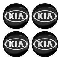 4 vnt. 56 mm automobilio ratlankio centrinis dangtelis Ženklelis Logotipas Emblema Lipdukas Ratlankio Lipdukas Aksesuarai KIA Ceed Sportage Rio K5 Optima Cerato Proceed Venga Sedona juoda