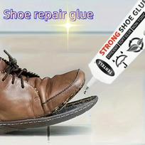 Strong Shoe Glue Efficient Soft Glue for Non-Toxic Bonding of Leather, Sneakers, And Athletic Shoes CDN 60ml white