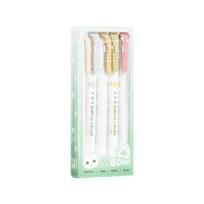 Double Ended Fluorescent Markers Gentle Color Designs Reduces Eye Strain Smooth Writing for School Office Supplies