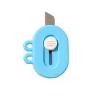 Automatic Retractable Box Cutter with Keychain Mini Safety Knife for Opening Packages Cartoon Portable Box Opener Tool for Home Office Travel