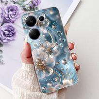 For Xiaomi Redmi Note 13 Case Note 13 Pro Cover Popular Flower Painted Soft Silicone Phone Case For Redmi Note13 Pro 4G 5G Funda Redmi Note 13 Pro 4G