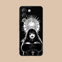 Terror Gothic Art Mobile Phone Case for VIVO V60 V50 V40 V30 V29 V27 V25 V23 Pro Lite 5G Colorful Printing Cover Pretty Cover vivo V60