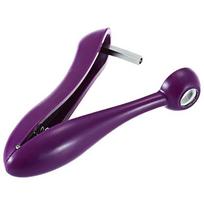 Multi Fruit Pitter Stoner Tool Cherry Olive Core Remover Easy Clean Kitchen Gadget violetinė
