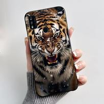 Phone Case For ZTE Blade A51/A7P Jelly Soft Black Cover New Stylish Pattern Dreamy Moon Sea ZTE Blade A51/A7P Casing ZTE Blade A51