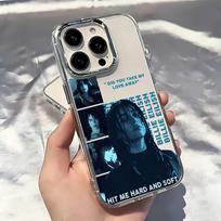Singer B-Billies E-Eilishs  Phone Case for Samsung Galaxy S25 S24 S23 S22 S21 S20 Note20 FE Ultra Edge Plus 4G 5G Transparent Samsung S9 Plus