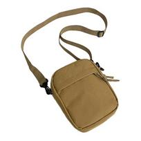 Unisex Crossbody Sling Bag Oxford Fabric Shoulder Bag Small Crossbody Bag with Adjustable Strap for Men Women Daily Commute Street chaki