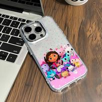Cute G-Gabbys D-Dollhouses Phone Case For IPhone 17 16e 16 15 14 13 12 11 Mini Pro Max X XR XSMAX 8 7 Air Plus Transparent Cover iPhone 13