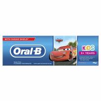 ORAL-B dantų pasta nuo 3 metų, 75 ml, CARS