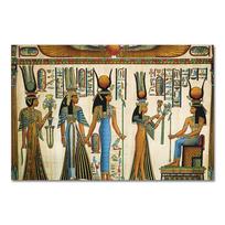 Retro Egipto kraštovaizdžio sieninis paveikslas svetainei, religinis paveikslas, drobės meno plakatas ir spaudiniai, namų dekoravimas, be rėmo 21X30CMNo Framed
