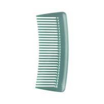 Wide Tooth Comb for Curly Thick Hair Detangler and Beard Styling Comb for Men and Women Travel Home Use žalia