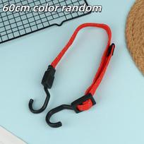 Elastic Bungee Luggage Rope Cord 2PCS Durable Hooks for Bicycle Storage Bike Rear Rack Tie Down Strap Outdoor 60cm