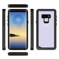 Atsparus vandeniui ir neslystantis nardymo dėklas, skirtas Samsung Note 9 - Skaidrus apsauginis korpusas