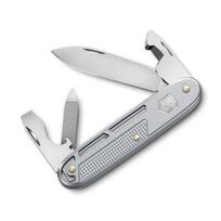 VICTORINOX ALOX Refined Synergy Silver Knife 9 Swiss Birthday Silver Multi-Tool - Outdoor, Camping, Emergency, Survival, Functions, Made, Compact,