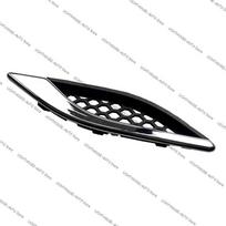 For Maserati Ghibli 2014-2021 Front Side Grille Air Intake Fender Vents Grill Only 1 Left black