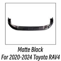 Skirta Toyota RAV4 2020 2021 2022 2023 2024 Priekinio buferio skirstytuvas Lūpa Smakro spoileris Difuzorius Apsauginis apsaugas Automobilio priedai Dalys matinė juoda spalva